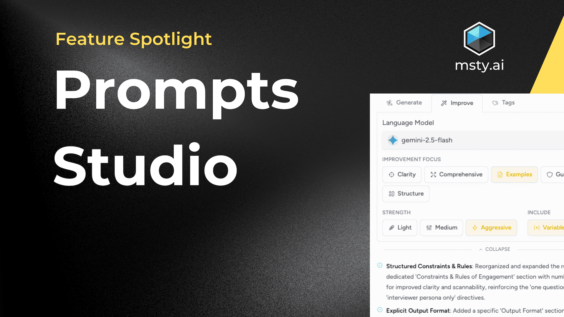 Elevate Your AI Game - A Deep Dive into Prompts Studio