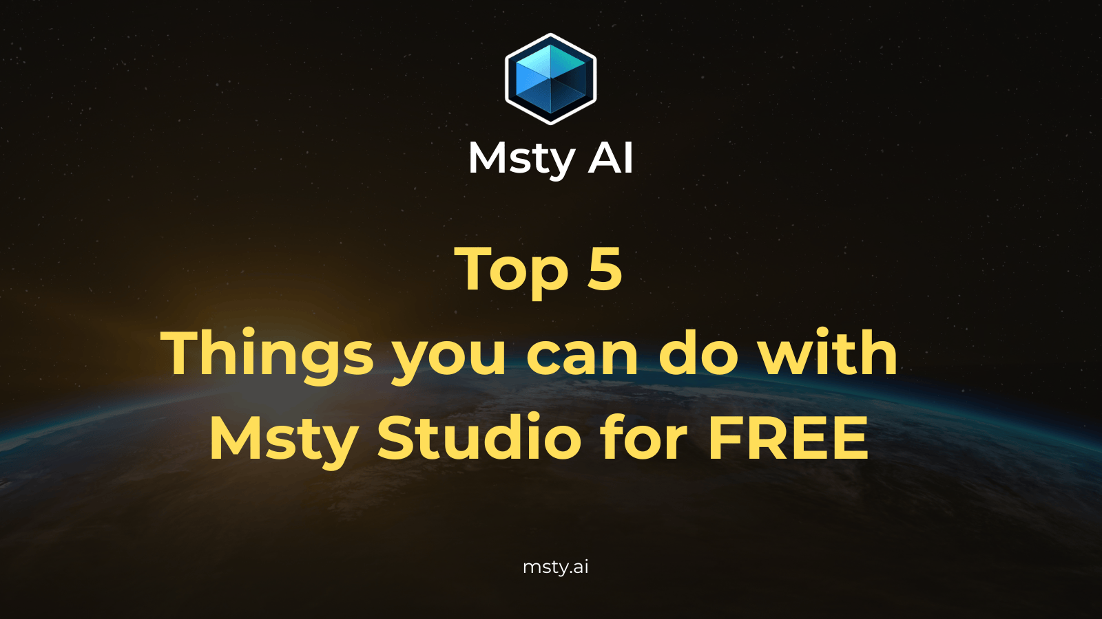5 Things People Love Doing with Msty Studio’s Free Plan